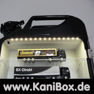 Modellbau Vitrine mit LED Beleuchtung für Lkw und Automodelle – Bild 3