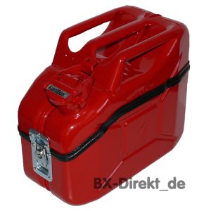 rote Brotdose und Lunch Box