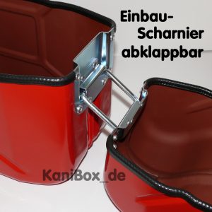 Einbau Scharnier abklappbar 102