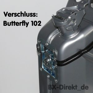 Verschluss: Butterfly 102 mm