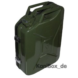 Design Koffer in Oliv Grün Dieselkanister