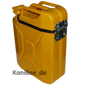 KaniBox in schrillem Gelb