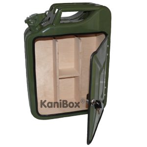 Jerrycan MiniBar Benzinkanister in olivgrün