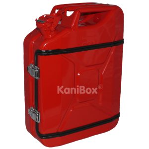 DIY Ausbau Kanister in Rot