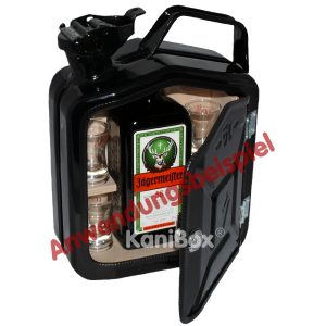 5 Liter Kanister Bar in schwarz