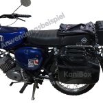 Simson Seitenkoffer aus einem Benzinkanister