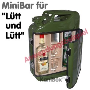 Benzinkanister MiniBar für Lütt und Lütt