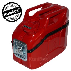 feuerrote KanisterBox als tolle Geschenkidee