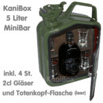 Totenkopf Mini-Bar Schädel