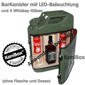 BarKanister mit LED Beleuchtung