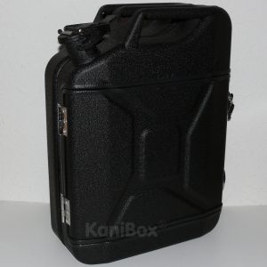 Schwarzer BarKanister als Geschenk