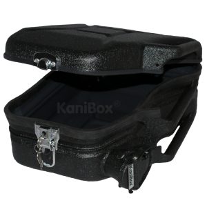 Motorrad Koffer Moped Topcase schwarz