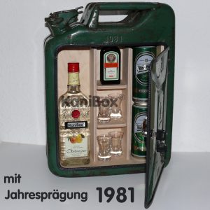 Unikat Kanister-Bar von 1981