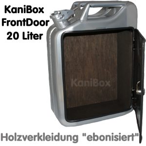 20er FrontDoor mit Holzverkleidung ebonisiert