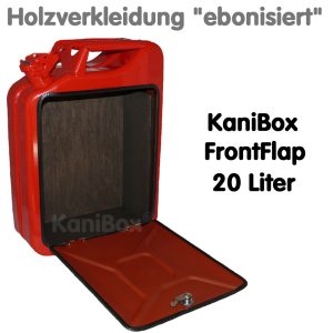 20er FrontFlap mit Holzverkleidung ebonisiert