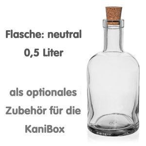 neutrale Flasche für den KaniBox Bar-Kanister