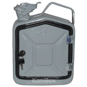 graue 5 Liter KaniBox FrontDoor