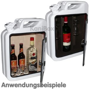 kultiger BarKanister in coolem Weiß