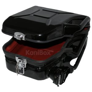 TopCase aus einem Benzinkanister fürs Motorrad