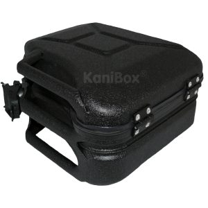 10 Liter Retro Topcase in Schwarz