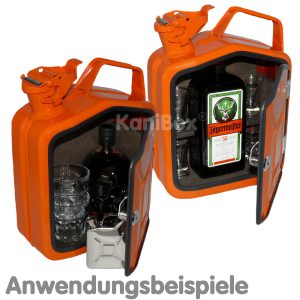 Retro Jägermeister Vintage Flasche