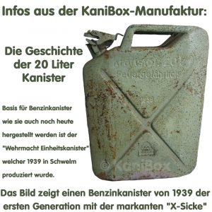 KaniBox - Die Geschichte der Benzinkanister