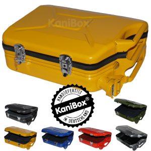 original KaniBox-Case, spritzwassergeschützter Koffer aus einem Kanister