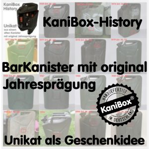 KaniBox BarKanister mit original Jahrespraegung