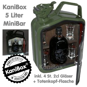 MiniBar Totenkopf Piraten Benzinkanister