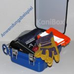 Unikat aus einem alten Allboy Benzinkanister als Kfz-Box handgefertigt