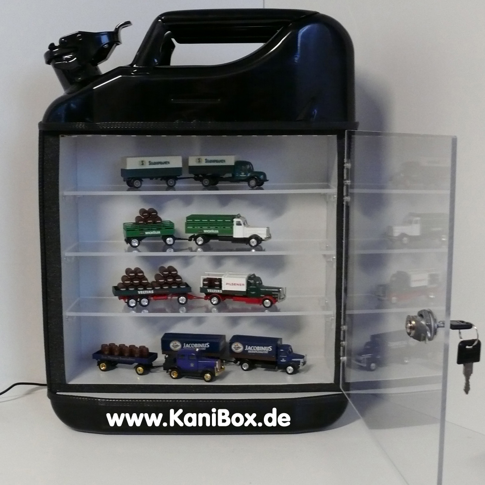 Modellbau Vitrine mit LED Beleuchtung für Lkw und Automodelle – Bild 2
