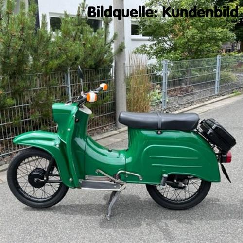 Simson Schwalbe mit KaniBox TopCase