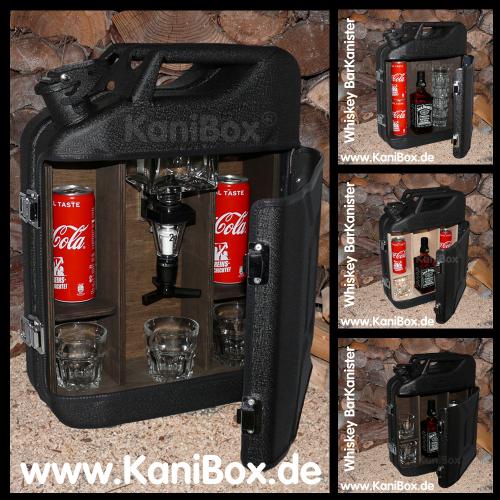KaniBox Whiskey BarKanister schwarz