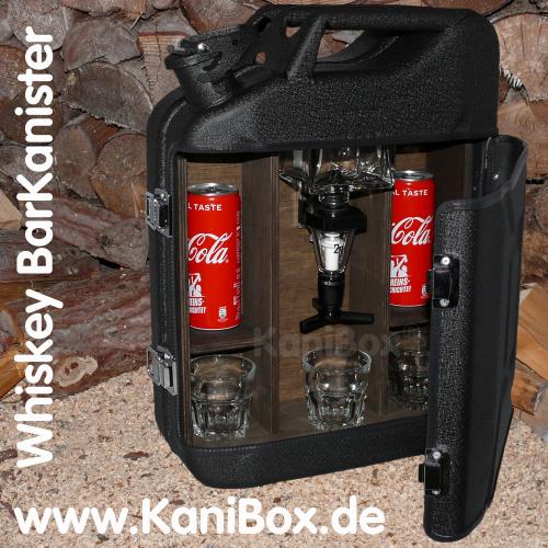 KaniBox Whisky BarKanister schwarz