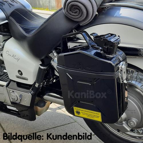 KaniBox Seitenkoffer am Chopper