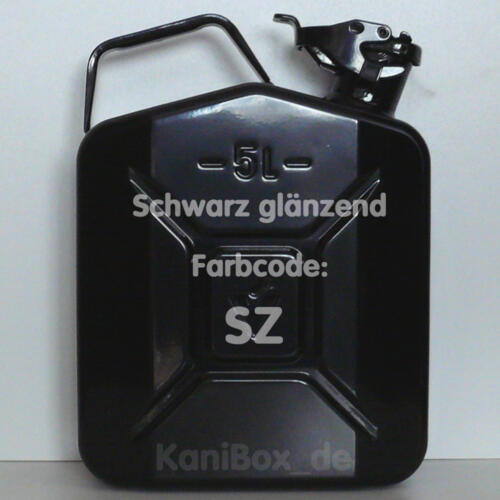 SZ Schwarz glänzend 5 Liter